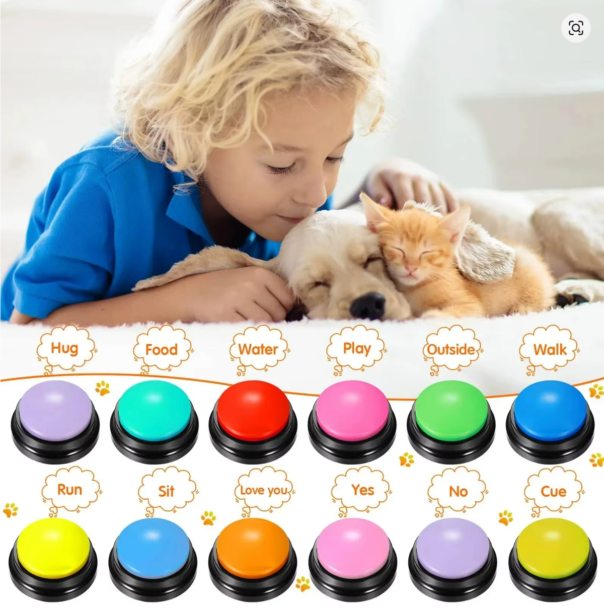 Kifosha Talk Buttons