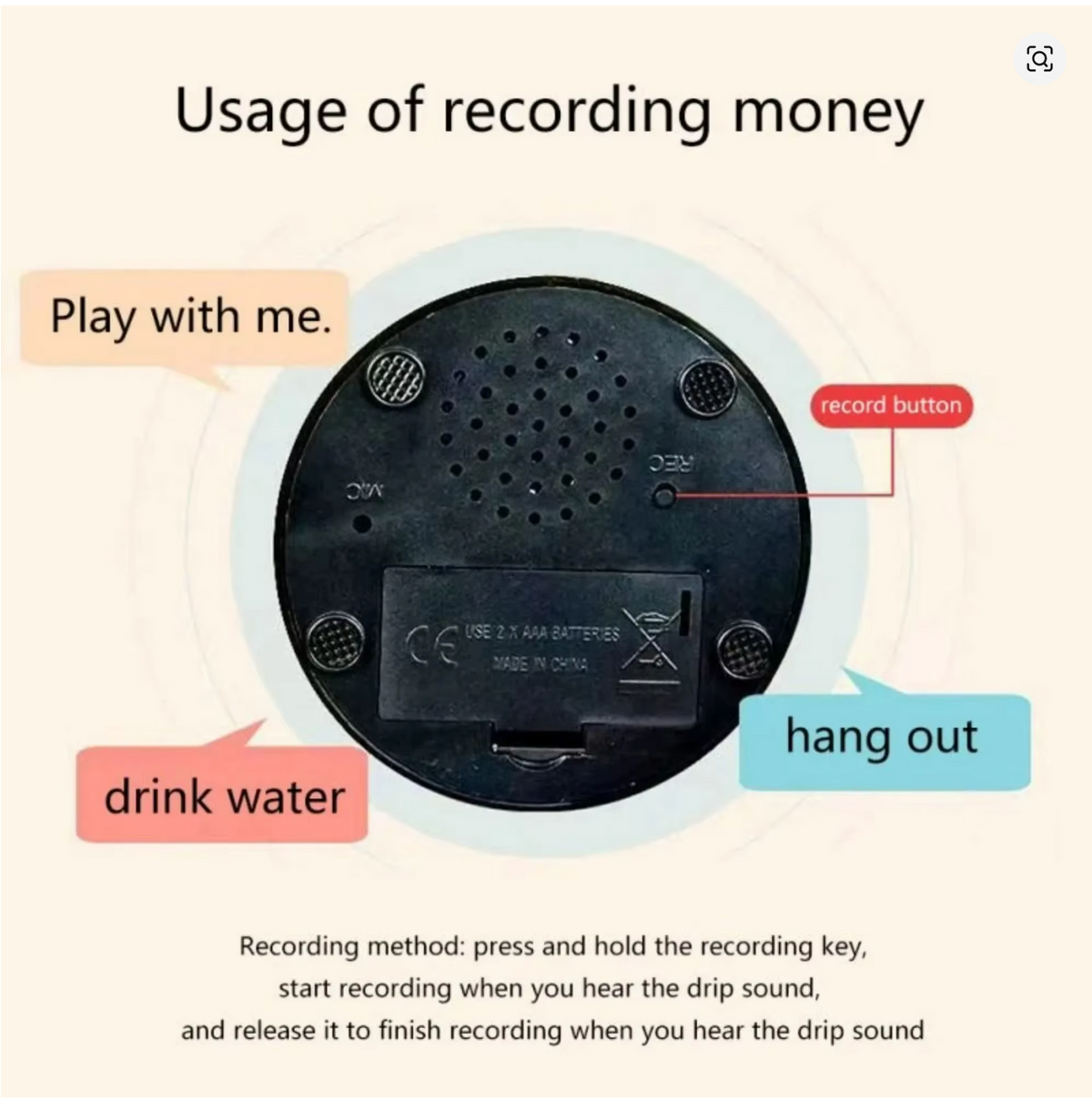 Kifosha Talk Buttons